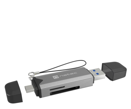 Czytnik kart SD NATEC CZYTNIK KART SCARAB 3 USB-A + USB-C SD/MICRO SD USB 3.2 GEN NCZ-2262